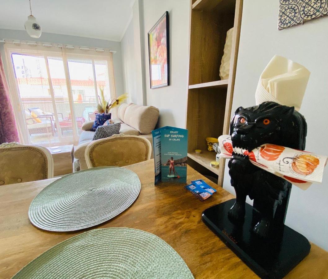 Sky Apartment Planta Ultima, Gran Terraza En Techo, 5 Minutos De La Playa Calpe Ngoại thất bức ảnh