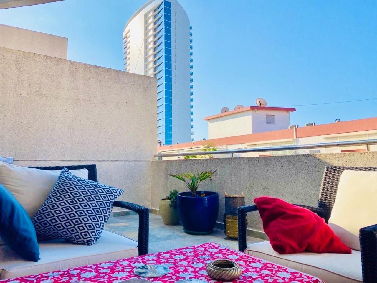 Sky Apartment Planta Ultima, Gran Terraza En Techo, 5 Minutos De La Playa Calpe Ngoại thất bức ảnh